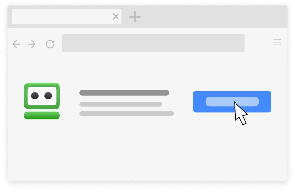 Mostrando como adicionar a extensão do Gerenciador de Senhas RoboForm ao navegador